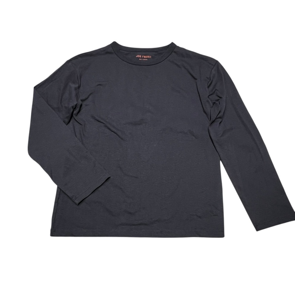 Joe Fresh‎ Kids dark gray Long Sleeve Tee